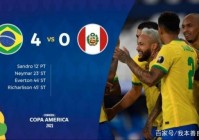 2021美洲杯巡礼之智利:巴西vs秘鲁3-1决赛亮点？